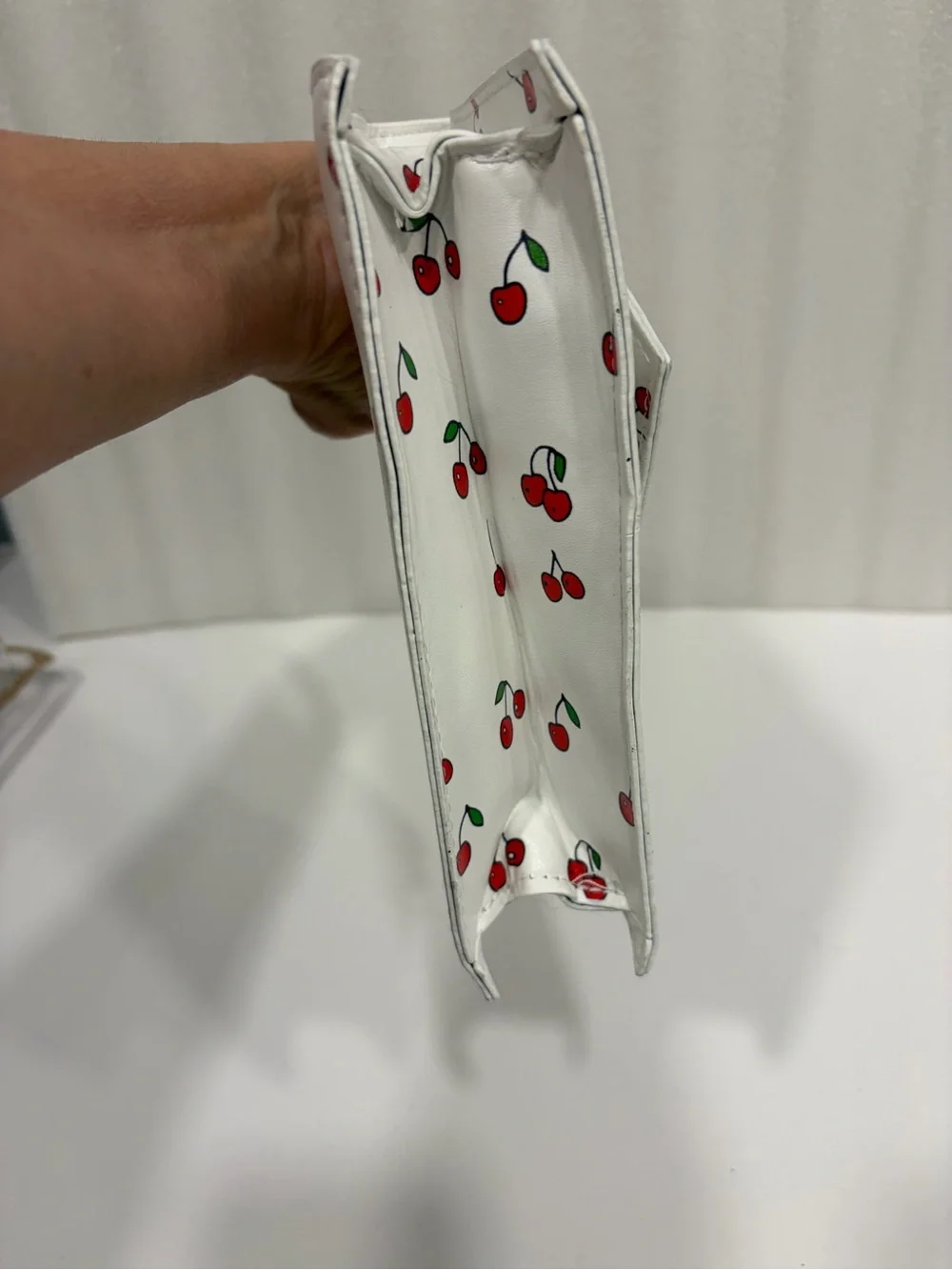 2 fashion, Bags Girls Cherry Print Top-Handle Bag - Black or White NWOT